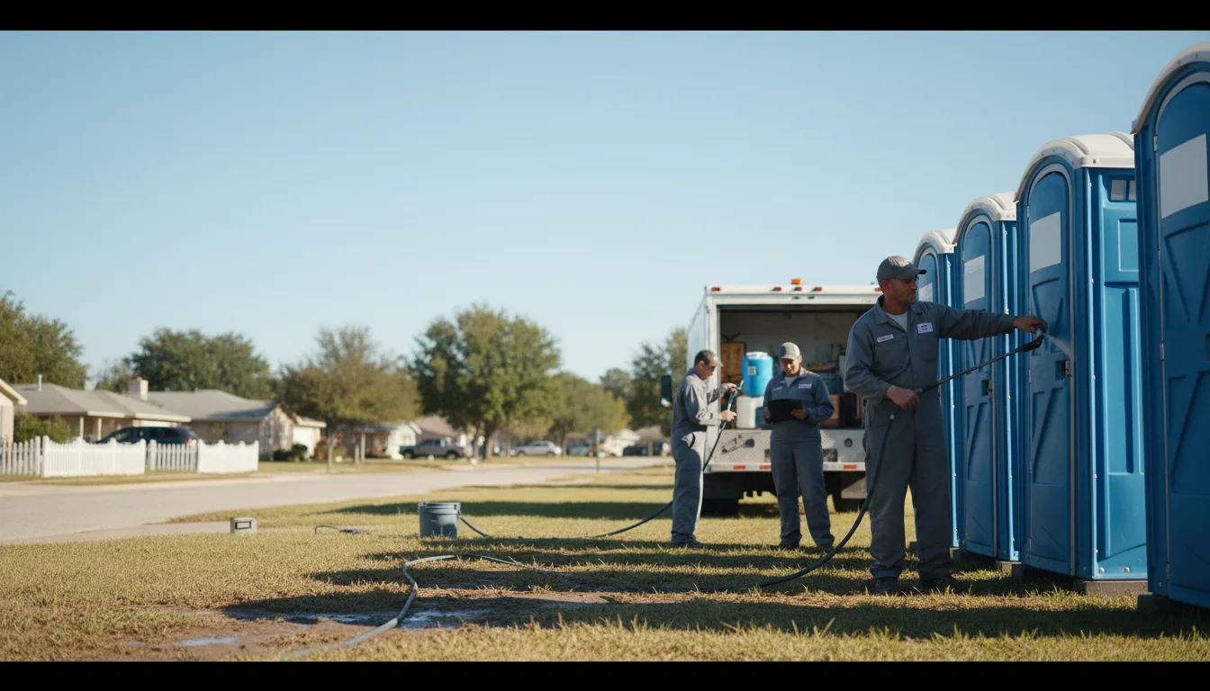 Long-Term Portable Toilet Rental in Defuniak Springs, FL near me